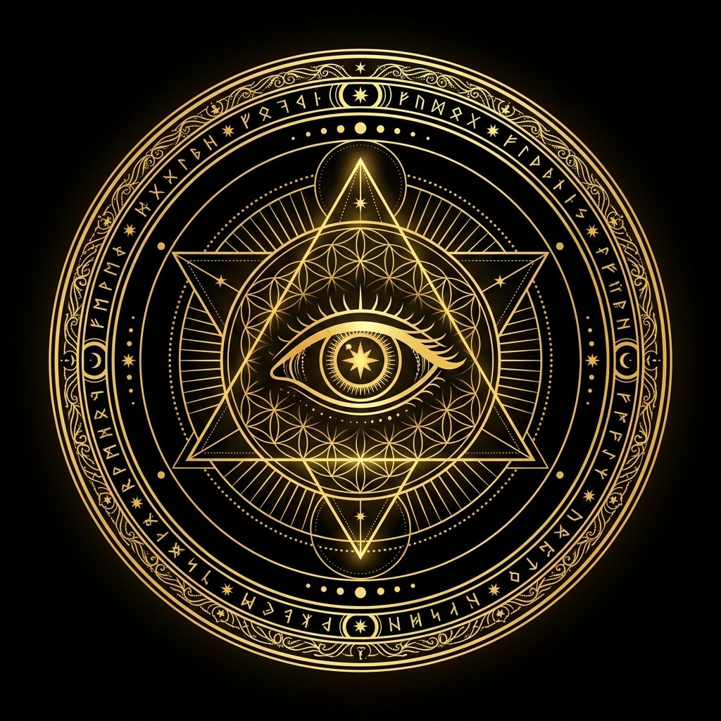 The Mysterious Healer Logo